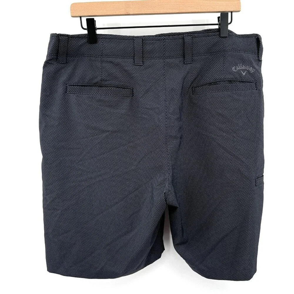 Callaway‎ Golf Performance Shorts Men’s Sz 38 Gray Stretech Diamond